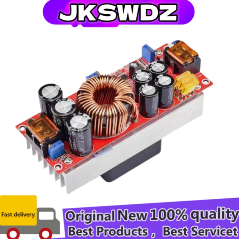 

1800W 40A DC-DC Boost Converter Step Up Power Supply Module 10-60V To 12-90V Adjustable Voltage ChargerJSWDZ
