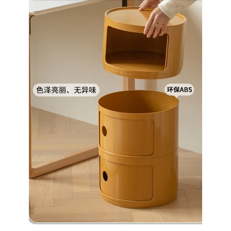 Second-hand side table, creative living room, simple storage rack, corner table, side storage, bedside table, small coffee table