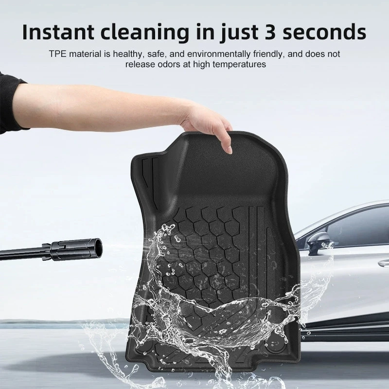 Car Trunk Mat For Mercedes Benz GLA 200/220/250 2025-2026 TPE Floor Mats All Weather Waterproof Rear Trunk Cargo Liner Pads - view 4