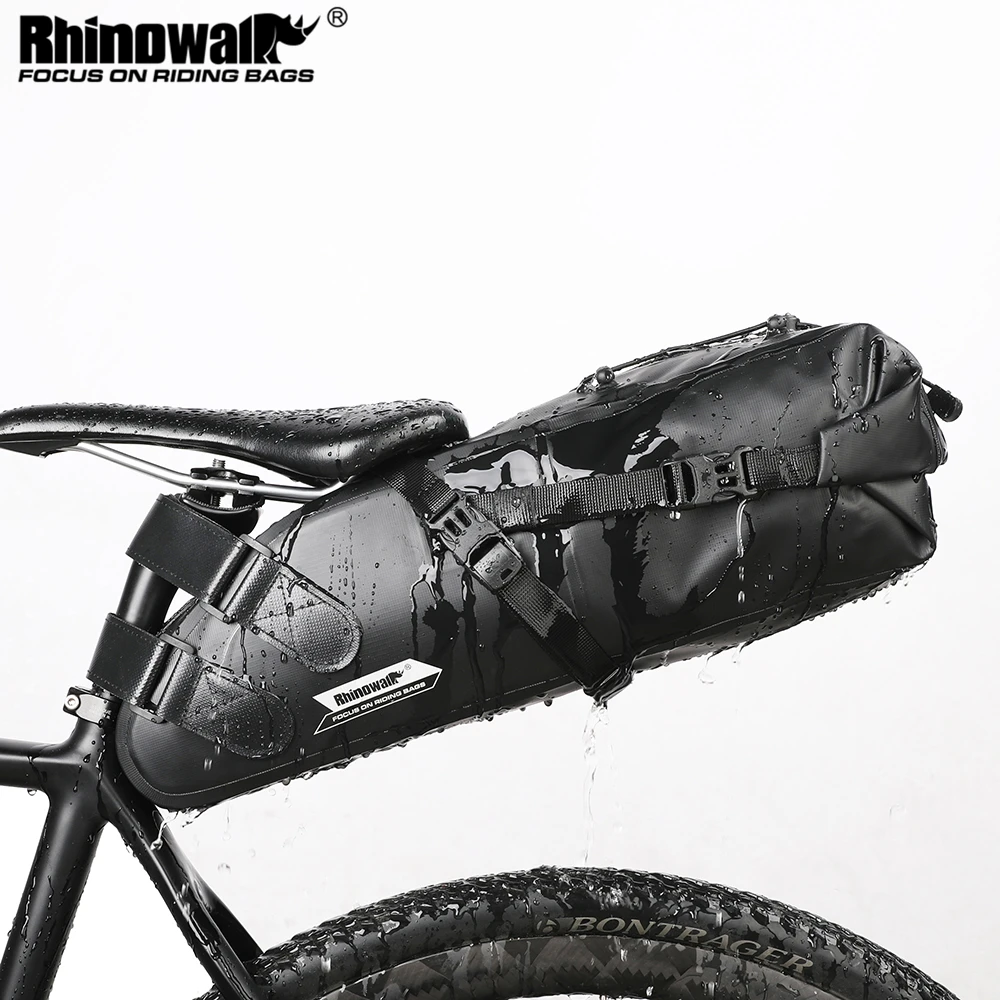 

Rhinowalk Bicycle Bag Back Seat Saddle Bag 5L/10L/13L Waterproof Tail Bag Big Capacity Cycling Riding Seat Storage Bag