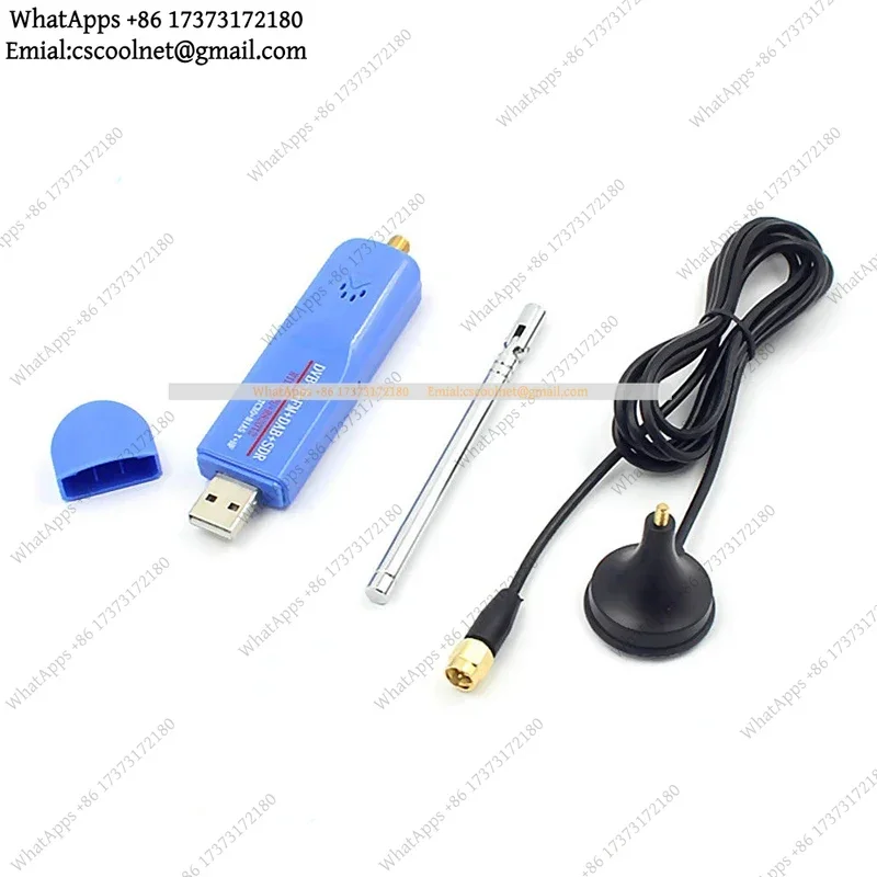 USB 2.0 DVB-T FM DAB RTL2832U R820T2 SDR Dongle Digital TV Tuner Receiver Stick IR Remote Control with Antenna