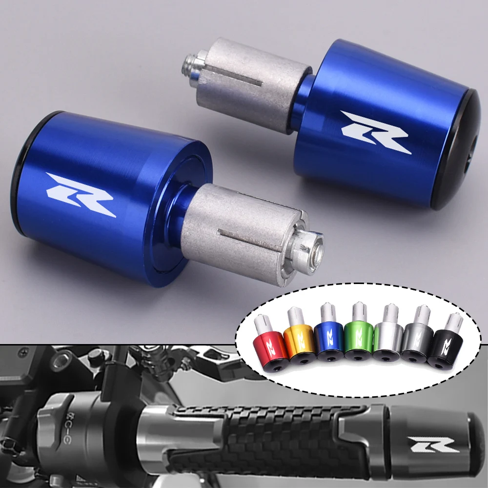 Motorrad Griff Bar Ends Griffe Lenker Gegengewicht Stecker Slider Für Suzuki GSXR 125/150/250/600/750/1000 GSR 750 600 400
