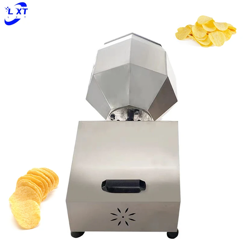 Food Mixer Octagonal Tumbling Drum Blender Automatic Sugar Coating Film Machine