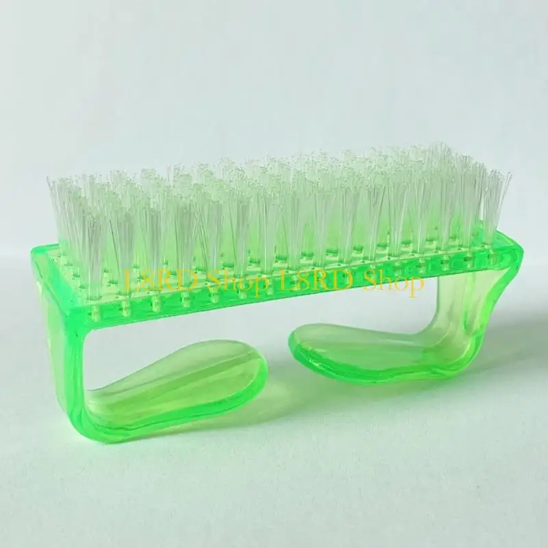 فرش تنظيف الأظافر L8RD، فرش تنظيف أظافر اليد، شعيرات صلبة ناعمة #3