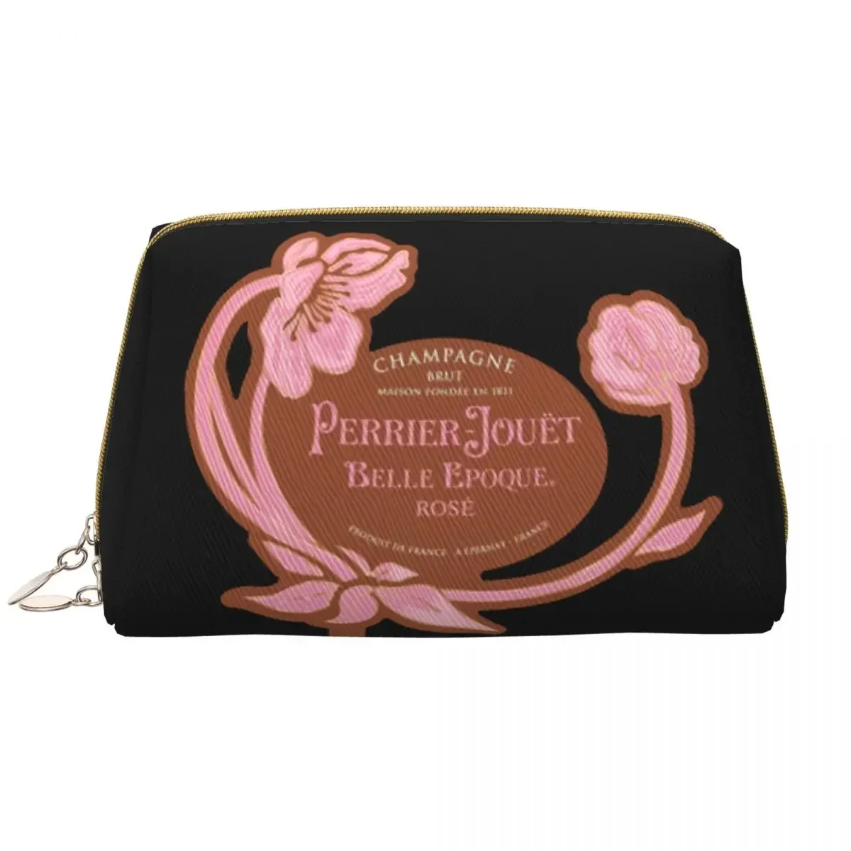 

Fashion Jouets Champagne Perrier Travel Toiletry Bag Women Makeup Cosmetic Organizer Beauty Storage Dopp Kit