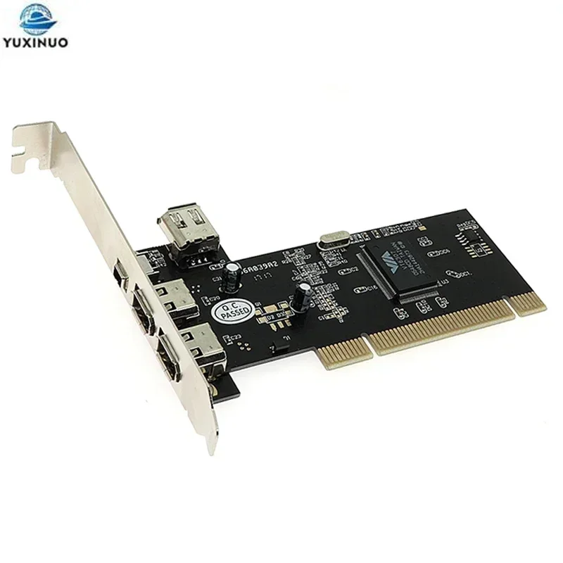 PCI to 1394 Adapter PCI 1394a 1394b Fire Wire 1394 ieee Firewire IEEE-1394 800 Cable Adapter HD Video Capture DV Card Converter