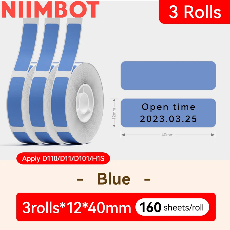 Waterdicht Label Papier Anti-Olie Afdrukken Label Prijs Tape Krasbestendig Label Sticker voor Niimbot D11 D110 D101 H1S