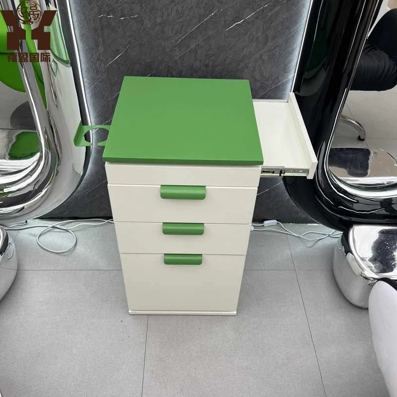 Multifunctional Barber Shop Cabinet Hairdresser Tool Table Multi-Layer Storage RackSalon Furniture Table Salon Bedroom