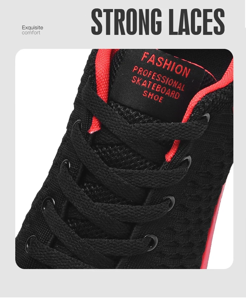 Männer Rennen Gehen Stricken Schuhe Mode Lässig Turnschuhe Atmungsaktive Sport Sportlich Gym Leichte Männer Turnschuhe Casual Schuhe – Detail 4