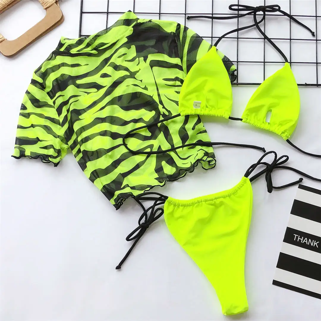 Neue 3-teilige Damen-Bademode, sexy Leoparden-Bikini, Damen-Badeanzug, dreiteiliges Bikini-Set, brasilianischer Badeanzug, Badebekleidung, Modell V1629 – Detail 33