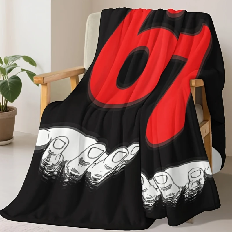 Meme Culture Lover Design Flannel Print Blanket Essential High Quality Material Best Seller Humorous Decor