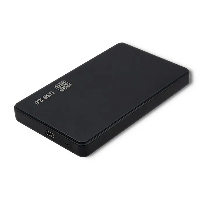 Qoltec HDD/SSD 2,5 " behuizing/hoesje SATA3 | USB 2.0 | Zwart