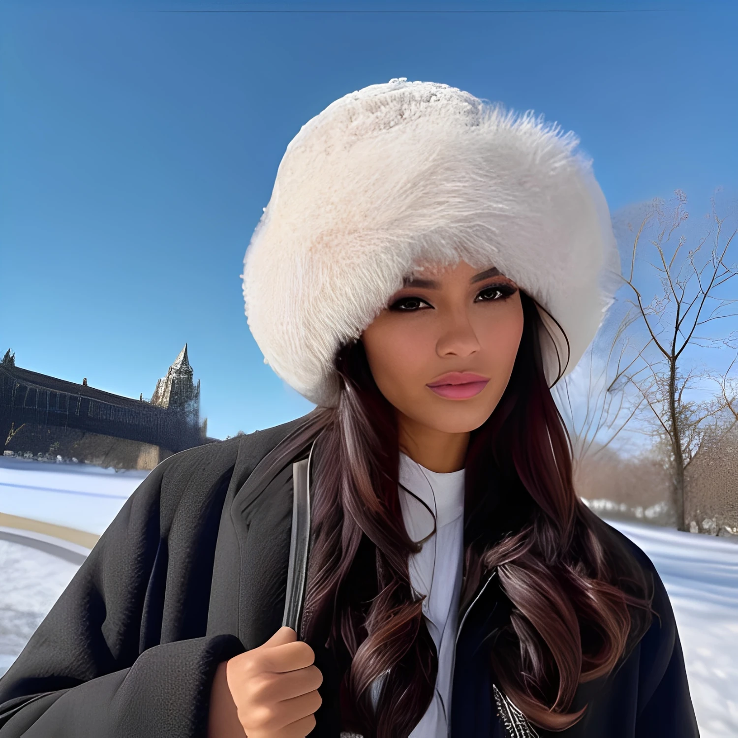 겨울 따뜻함 어부 - 봉제 안감, 방풍 귀 보호, 니트 토글 모자, 이상적인 크리스마스 선물