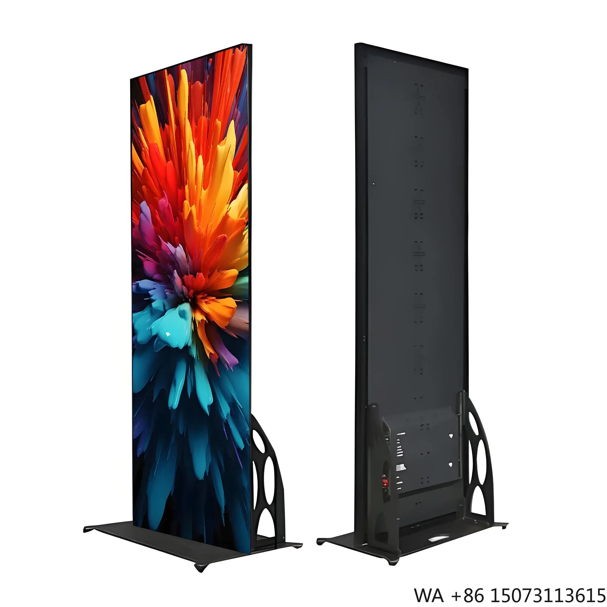 

Рулонный баннер-билборд Iron Door 80*200 с LED-подсветкой для внутреннего и наружного использования (для набора персонала)