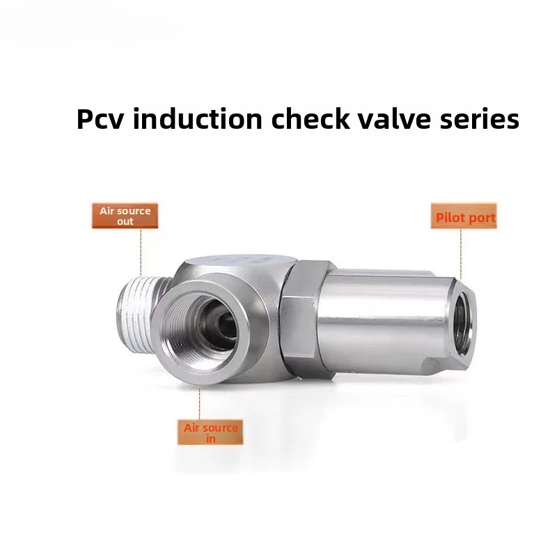 Multi specification induction check valve, high sealing anti leakage dynamic system positioning safety control accessories
