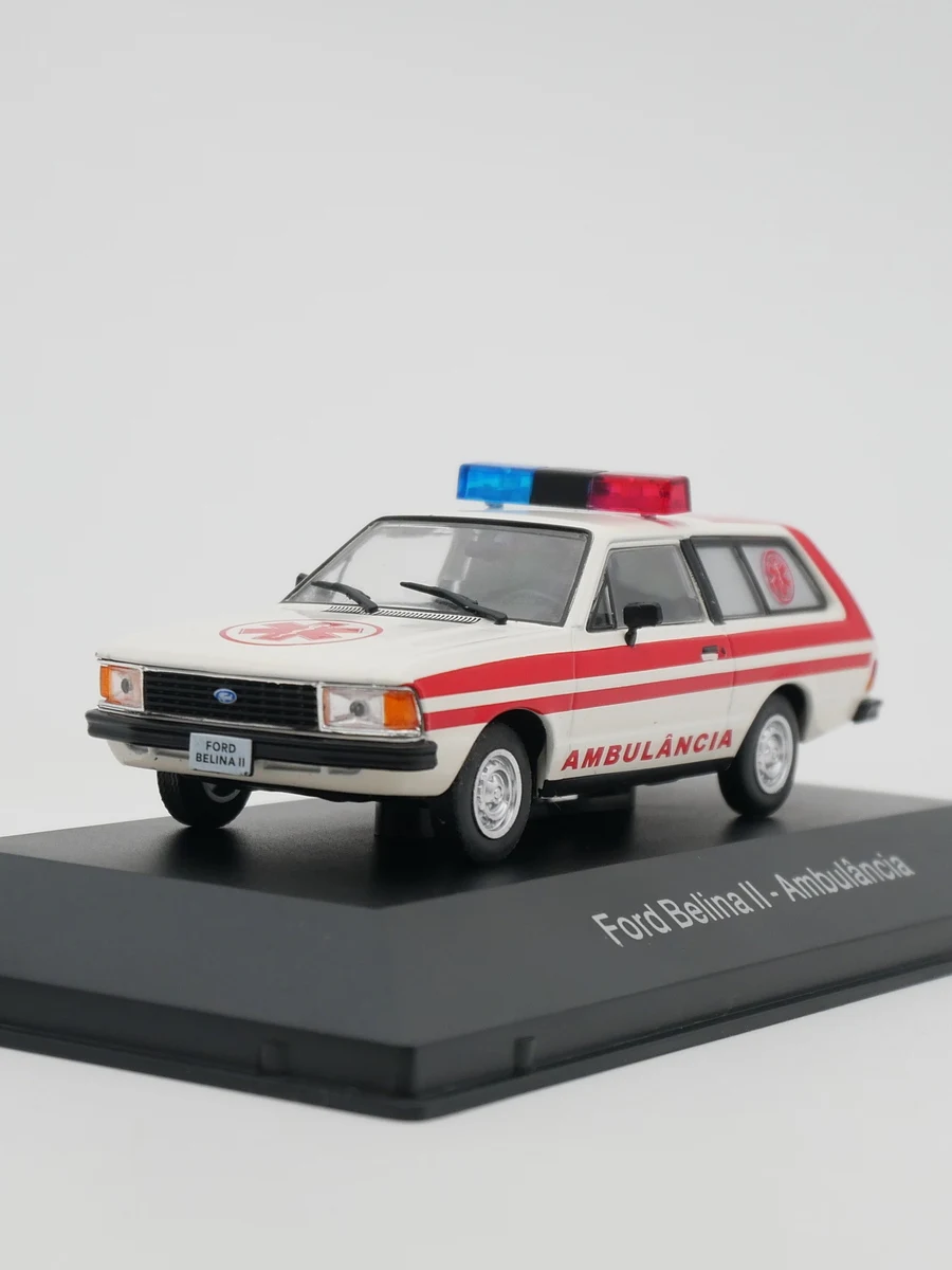 Ixo 1:43 Ford Belina II Ambulance Diecast Car Model Metal Toy Vehicle