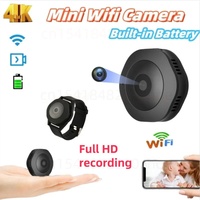 4K 1080p HD Mini Camera Wifi Smart Home IP Webcam Remote Surveillance Portable Micro Camcorder Night Vision Invisible Espia Cam