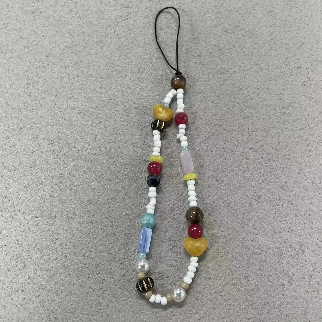 

Korean Y2K Cute Beaded Phone Chain iPhone CCD Camera