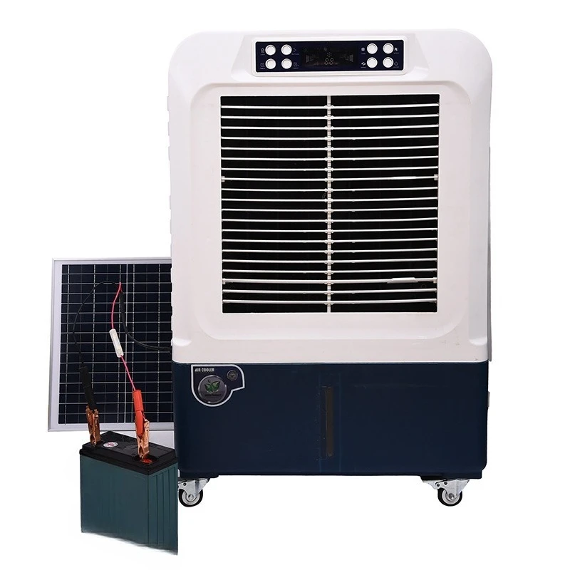 Industrial cold fan AC and DC dual-purpose water-added refrigeration fan Factory warehouse mobile cold air conditioning