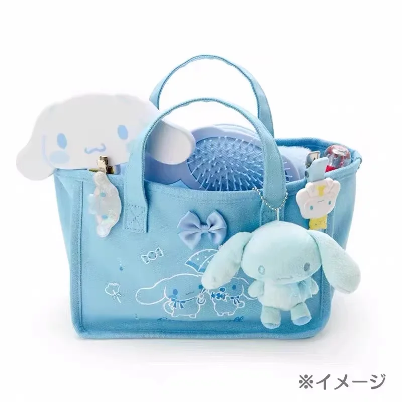 20Th Anniversary Limited Blue Cinnamoroll Milk Plush Cosmetic Bag Pendant Jewelry Box Towel Box Trash Can Anime Plush Girl Toy