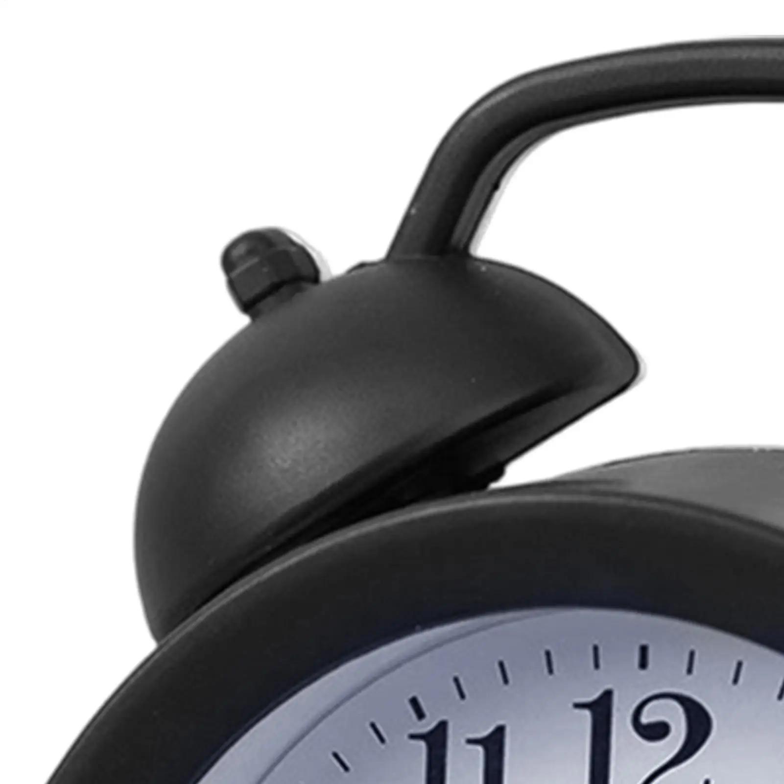 Retro Loud Alarm Clock Battery Operated Silent Decor Clocks Home Bedside Pointer Clock Desktop Mini Travel Alarm Clock