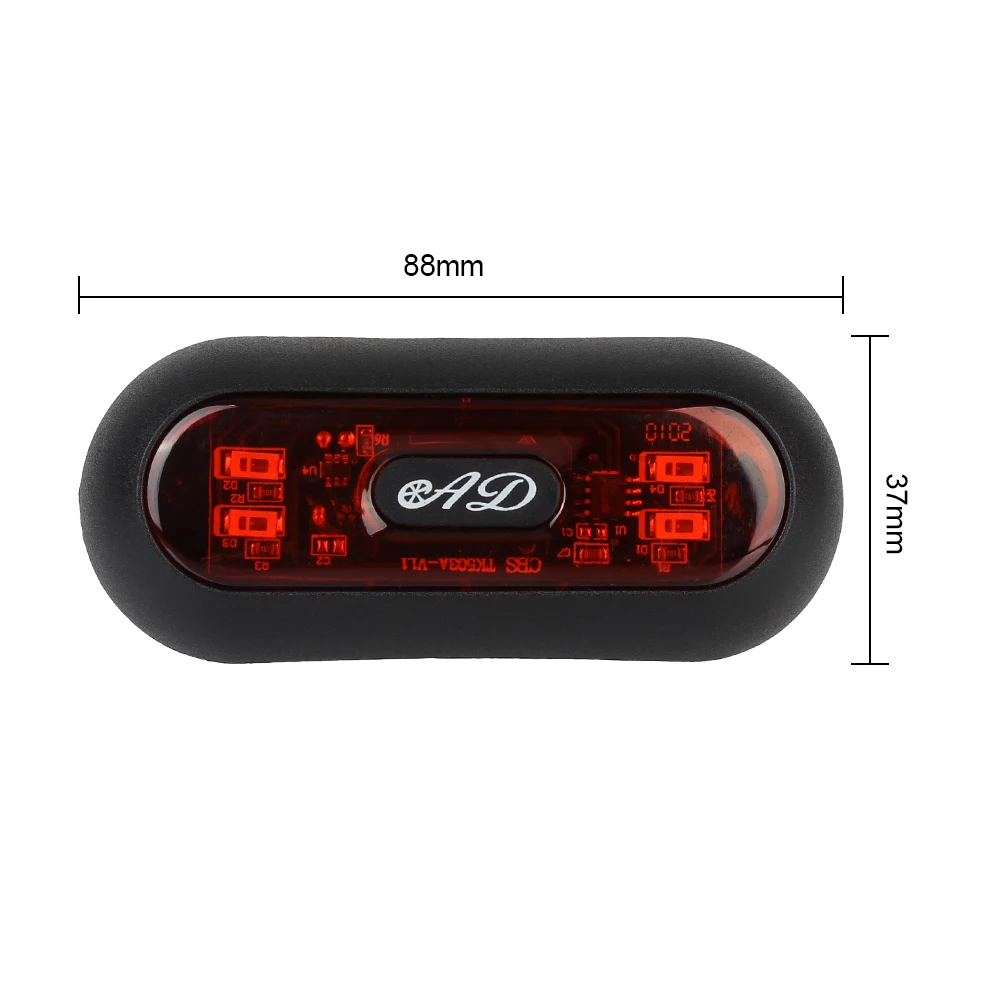 Rechargeable Motorbike Safety Helmet Cycling Warning Lights Blinker Motorcycle Helmet LED Light Waterproof Signal Light