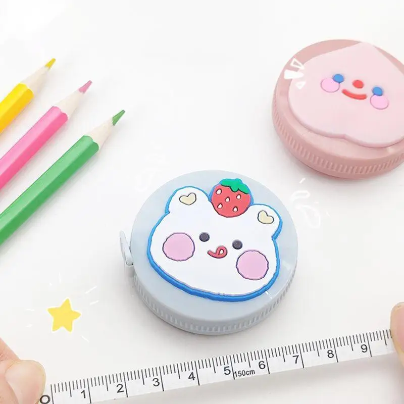 G8TA Retractable Messband 1,5 Meter Körper Messband Weiche Lineal für Stoffnähung Babyhöhe Stoff Taille Messung