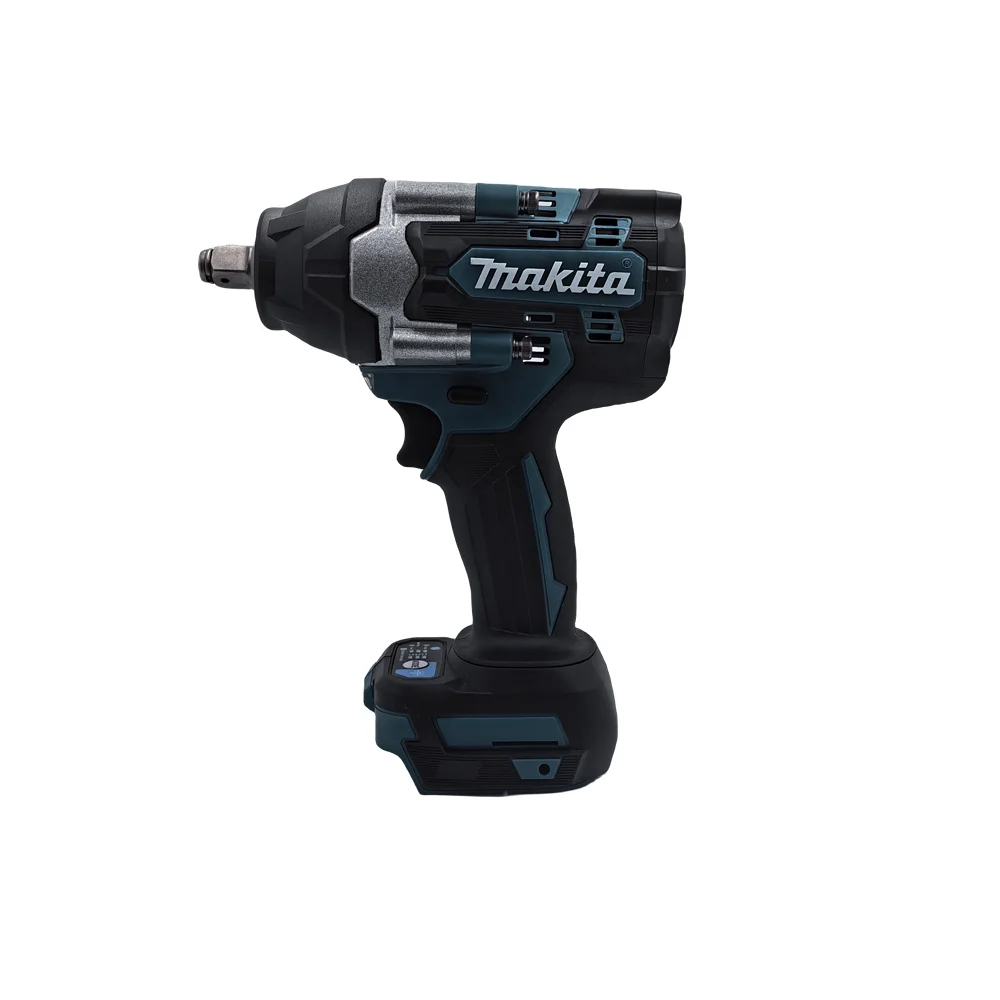 Makita-DTW700 18V Lithium-Ion LXT Brushless Chave de Impacto Sem Fio, Alta Potência, 1000NM, 1/2 Torque, Car Auto Reparação Recarregável