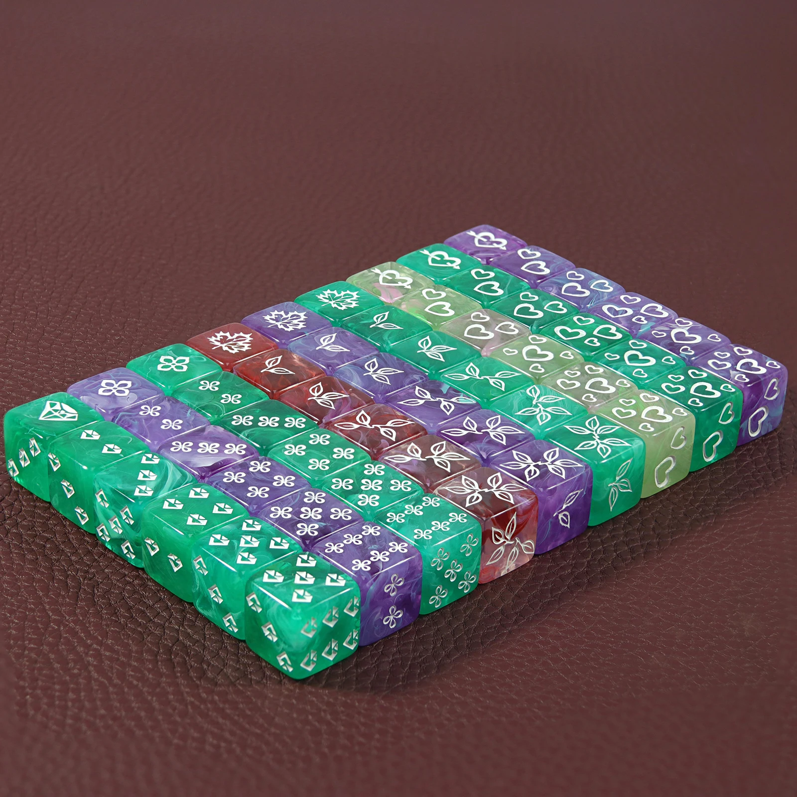 10 قطعة D6 النرد 16 مللي متر 6 الوجهين الترفيه مجلس لعبة النرد لشريط نادي الحفلات لعبة الطاولة RPG DND