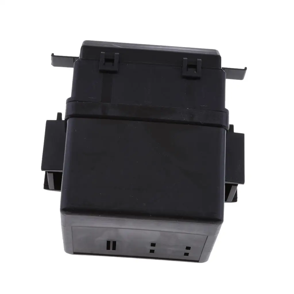 Auto Fuse Relay Assy 2 Way Terminals Fuse Relay Holder Panel Universal Car Fuse Box for Automotive Wiring Protection