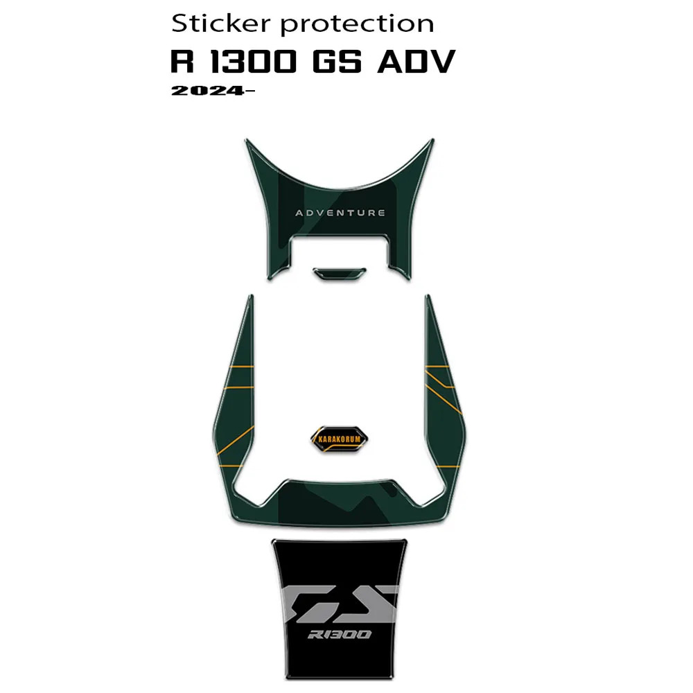 

R1300GS Adventure Triple Black Motorcycle Accessories Tank Pad for BMW R 1300 GS ADV R1300GSADV 2024 2025