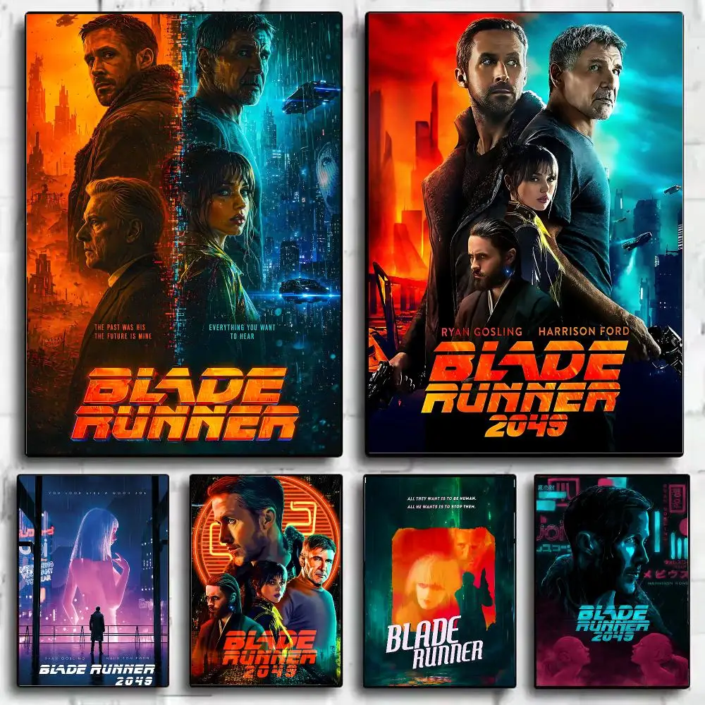 B-Blade R-Runner Poster HD Poster Wall Art Print for Bedroom Living Room Office Bar Modern Aesthetic Home Decor