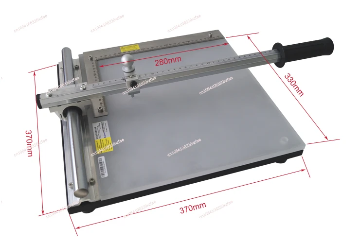 Glass Based Silica Gel Board High Precision Manual Cutting Machine 28x33CM KV-C-370Plus