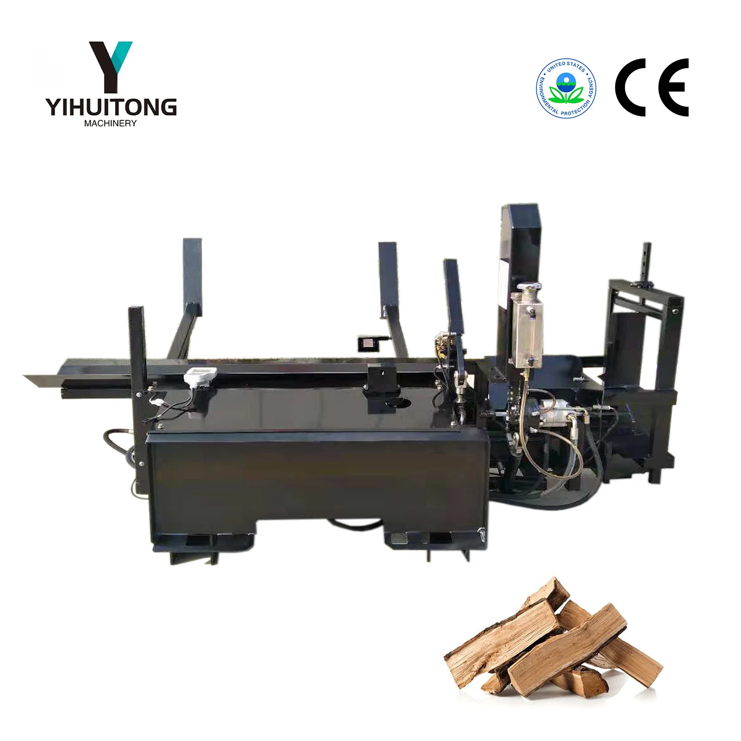 China Skid Steer Attachments Firewood Processor Log Splitter