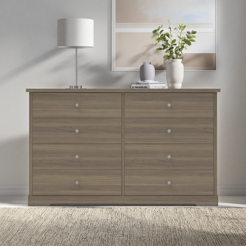 Modern Style Bedroom Furniture Factory price  MDF Boards Cabinet Chest of Drawers with Storage for Living Room Kitchen