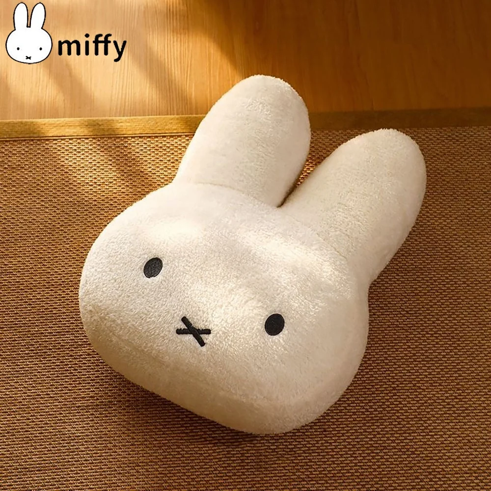 

Милая плюшевая кукла Miffy Kawaii, креативное украшение для комнаты, милые мультяшные игрушки, орнамент, подарок на день рождения