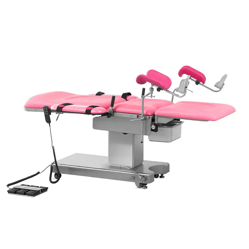 A99-5 SAIKANG Hospital Surgical Equipment 5 Function Electric Gynaecological Examination Delivery Table