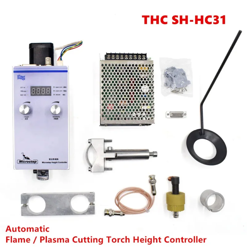 Automatic Arc And Cap Voltage 220V Input Plasma Torch Height Controller For CNC Plasma Cutter Cutting Machine THC SH-HC31