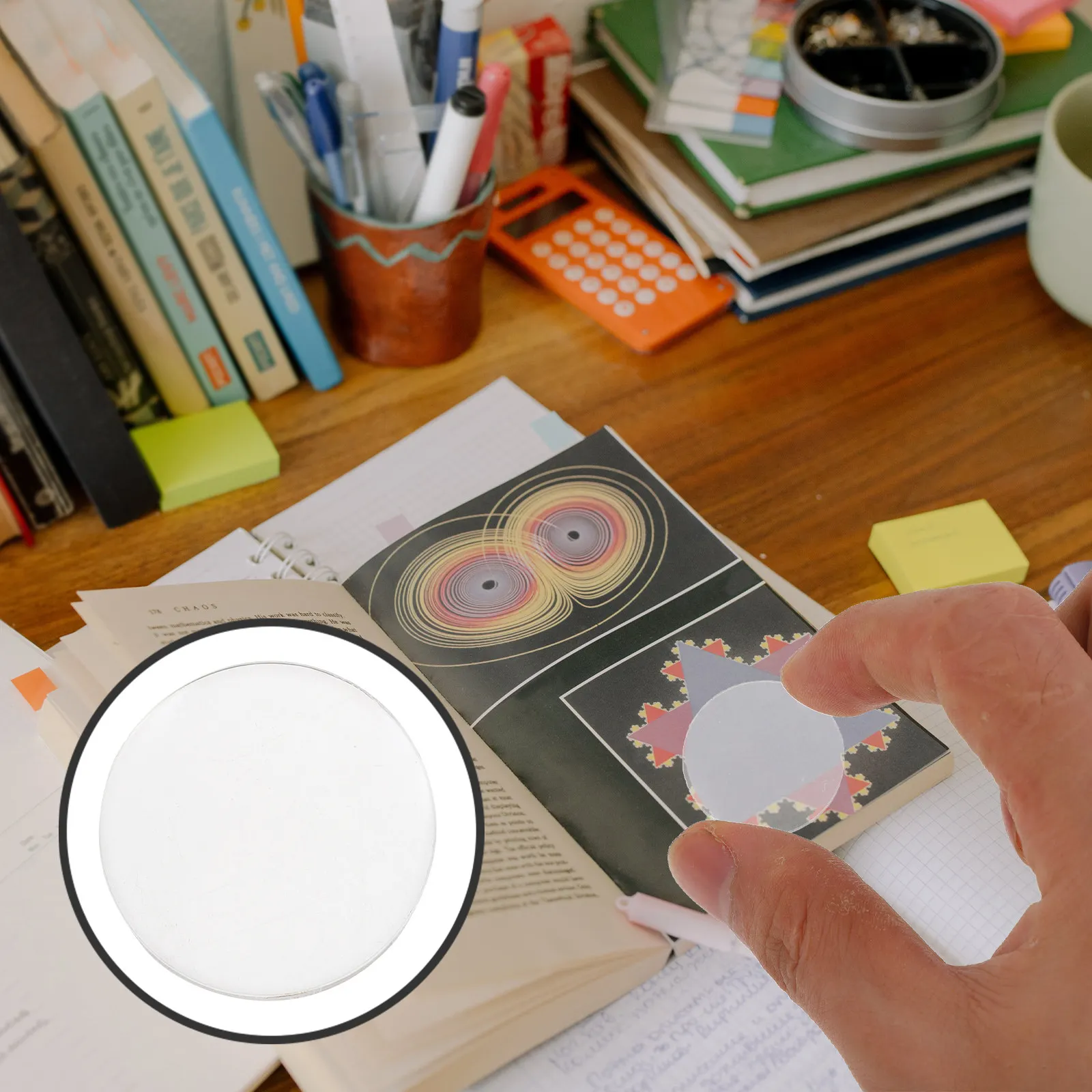 

12Pcs Physics Optical Lens Set Convex Lens Transparent Clear Teaching Tools for Experiment Learning Cognitive Ability