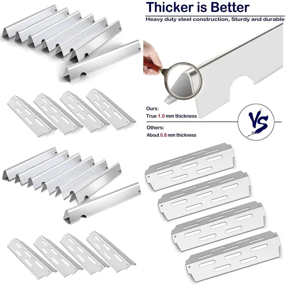 

Weber Genesis 400 Gas Grill Replacement Kit: Parts for GS4, E-410, E-415, E-435, E-440, and Flavorizer Bars