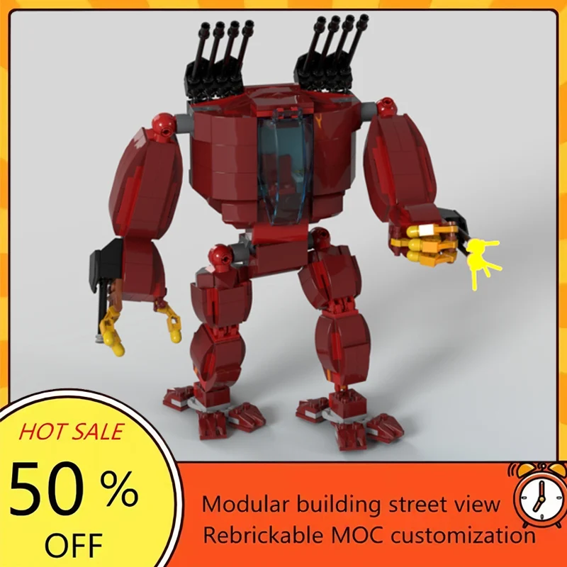 

461PCS Popular Space War Movie Model MOC Building Bricks Battle Mech Modular Technology Gifts Holiday Assemble Children Toy Suit
