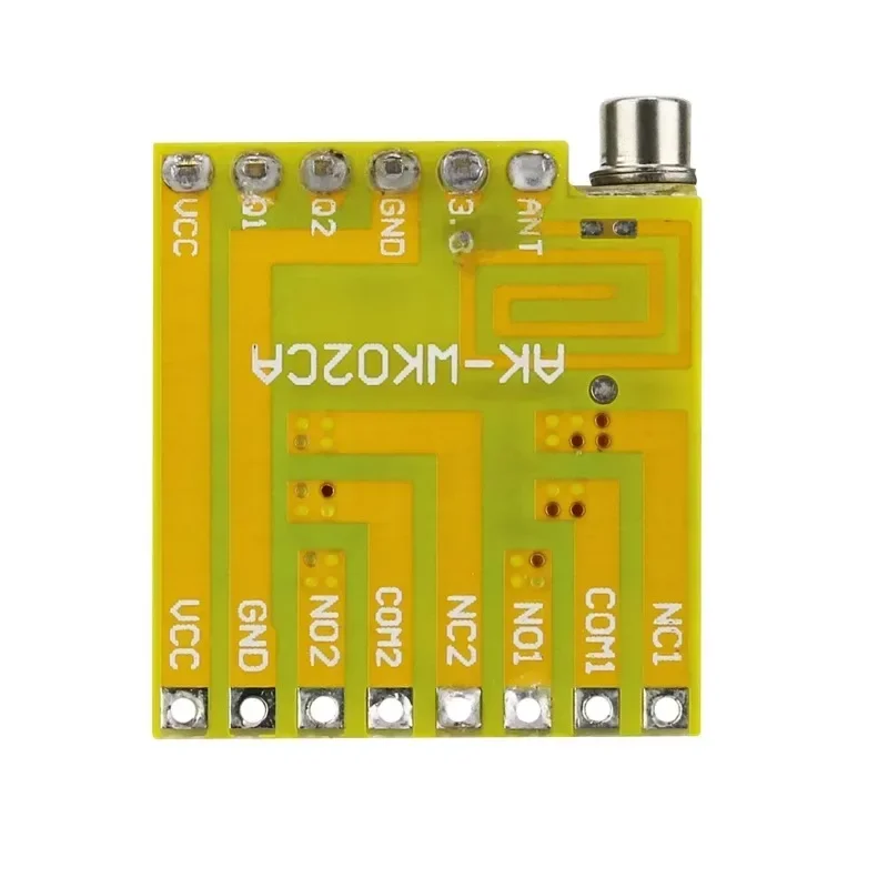 Micro Wireless 433Mhz 2 Channel Controller Receiver For Smart Home