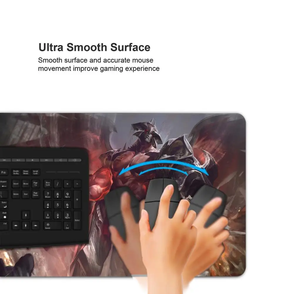 Personalized Aatrox LOL Mouse Pad Laptop PC Computer Mause Pad Desk Mat For Mouse Big Gaming Mouse Mat for overwatch cs go LOL