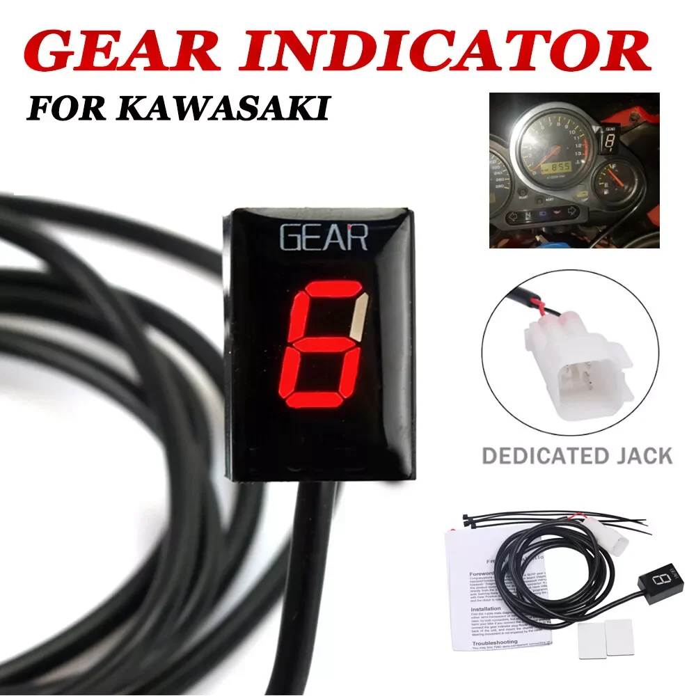 

Для Kawasaki Z750 Z 750 2004 2005 2006, аксессуары для мотоциклов, индикатор шестерни, дисплей, счетчик Ecu, дисплей скорости с прямым креплением