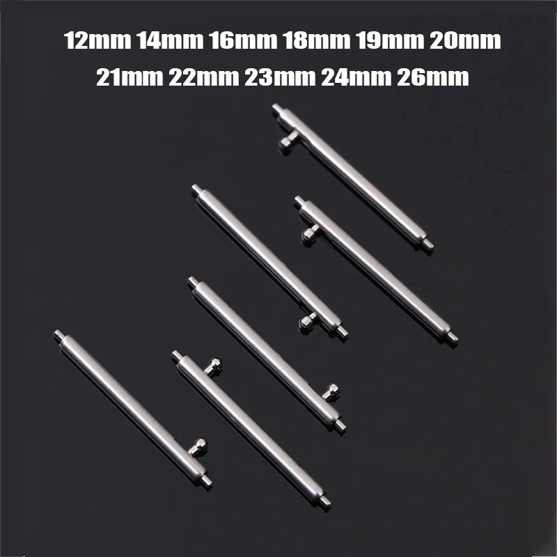 10PCS Quick Release Spring Bar Dia 1.5mm/1.8mm Watch Band Link Pins fits Width 12mm-26mm Smart Watch Strap Spring Bar Link Pins