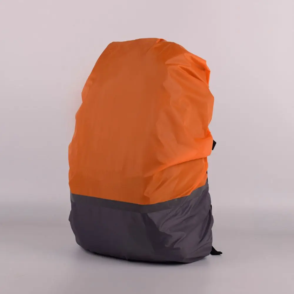 Funda impermeable para mochila de viaje, revestimiento a prueba de lluvia, multicolor, a prueba de polvo, con tira reflectante