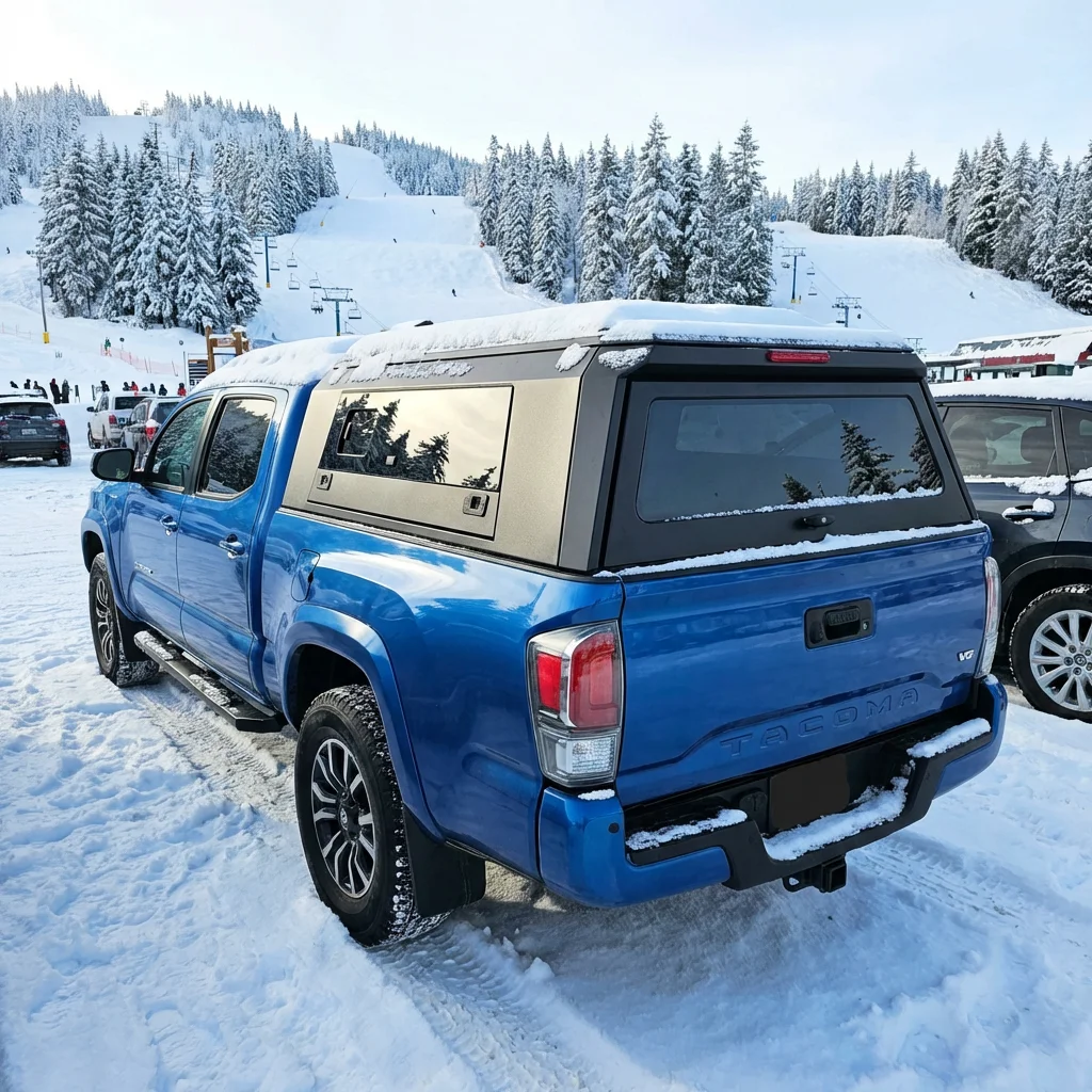 

6FT 6.5FT 5.5FT 5FT Tacoma Aluminum Alloy Canopy Truck Topper Accessories for Pickup BYD Shark Ford F150 RAM DMAX Tundra