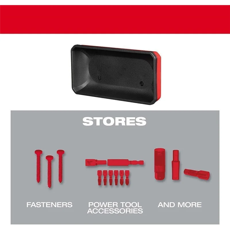 AT19-Large Magnetic Container Organizer Storage Hanging Tool Small Items Magnetic Plate