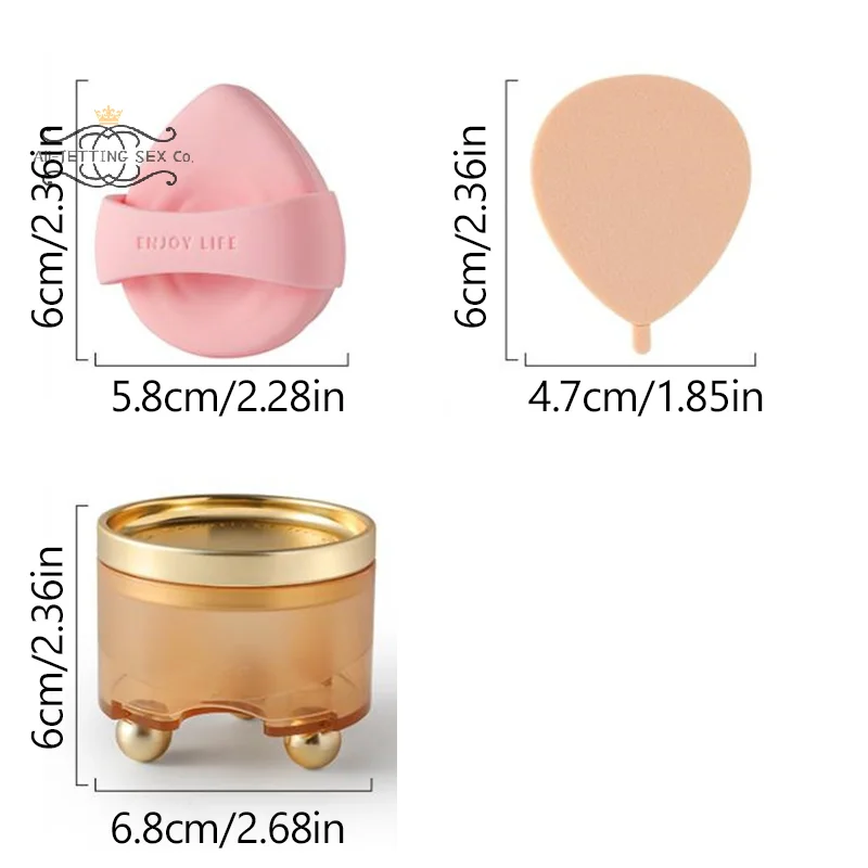 Conjunto de esponjas de maquiagem para mulheres, cosméticos, pó, creme, liquidificador, base, instrumentos, ferramentas de maquiagem