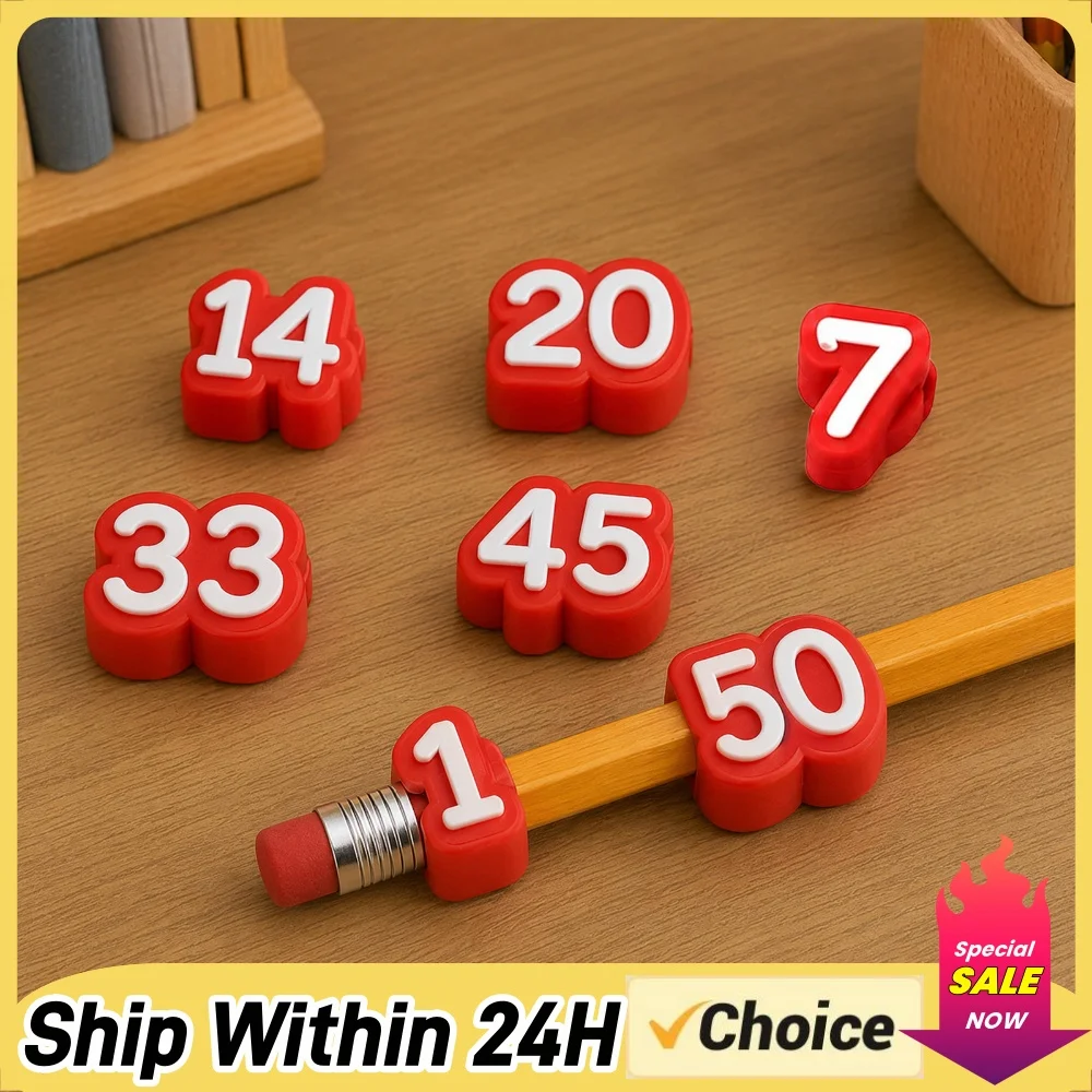Reusable Pencil Labels Fits Standard Pencils Pencils Tracking Markers Multi-Purpose for Supply Stations and School Organization
